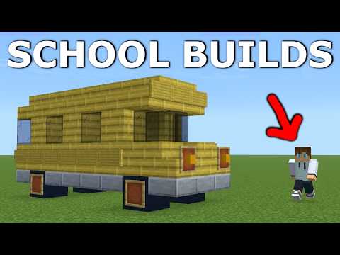 Minecraft: How To Build A School!