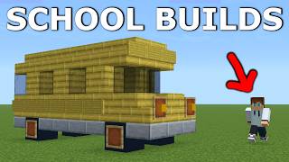 Minecraft: 15+ School Build Hacks!