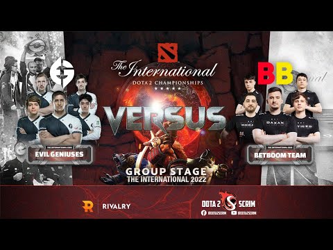 Evil Geniuses vs BetBoom Team - The International 2022: Group Stage - Game Highlights - BO2