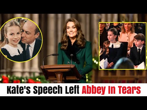 A Night the UK Will Never Forget! Catherine’s Emotional Speech That Left Westminster Abbey in Tears