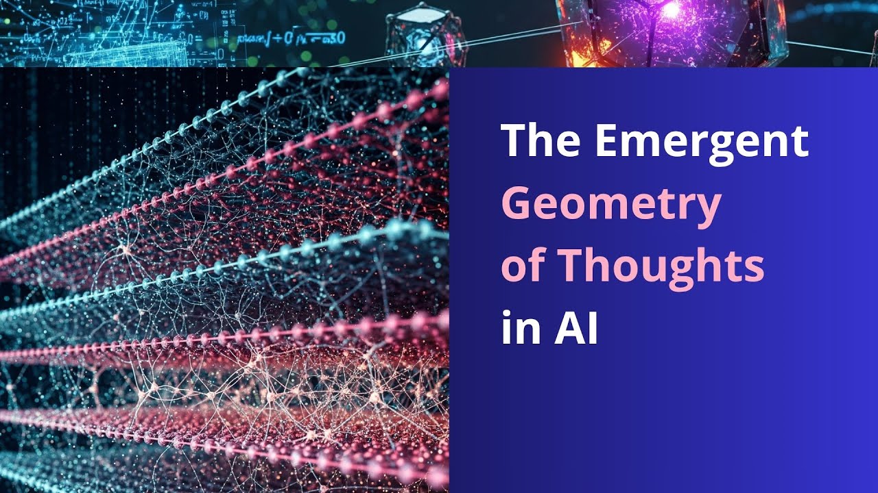 The Geometry of AI Thoughts