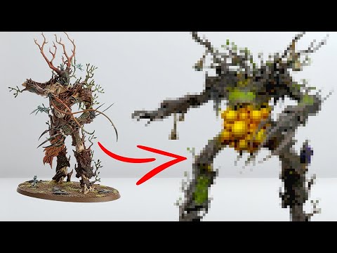 Kitbashing A Nurgle Corrupted Treelord