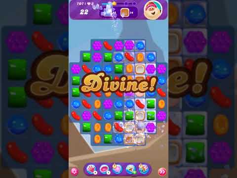 Candy Crush Saga level 707 #Bubunka