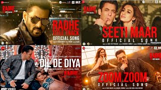 Radhe Your Most Wanted Bhai Jukebox (All Songs)