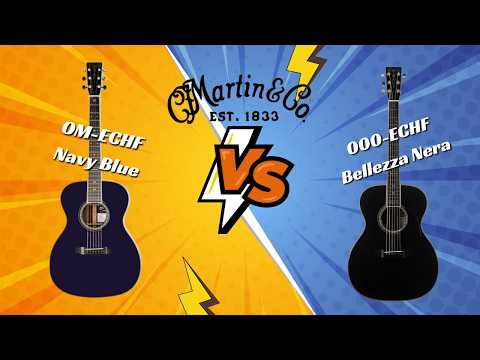 【超吉比一比 EP.30】全球限量ECHF大對決！Martin OM-ECHF Navy Blues vs 000-ECHF Bellezza Nera｜藤原浩 &times; Eric Clapton 夢幻聯名