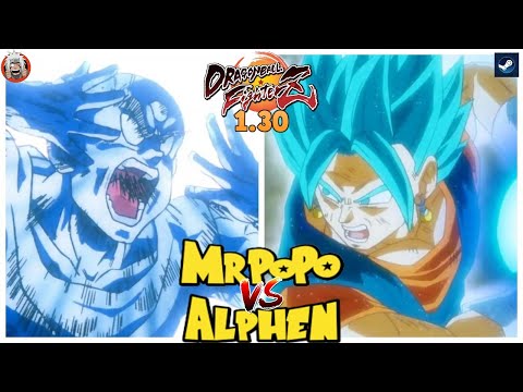 DBFZ Alphen vs Mr PoPo - Amazing fights - Ver 1.30