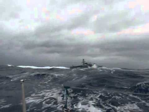 STORMY SAIL TO ISRAEL