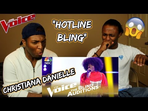 The Voice 2018 Blind Audition - Christiana Danielle: "Hotline Bling" (REACTION)