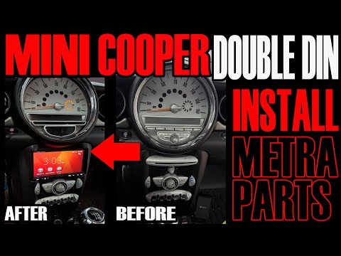 MINI COOPER DOUBLE DIN SONY RADIO INSTALL