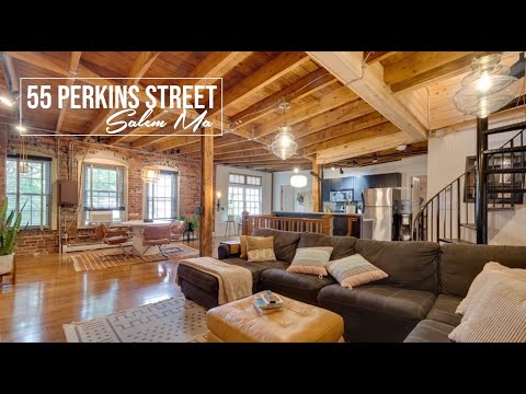 Tour this STUNNING Loft in Downtown, Salem MA.