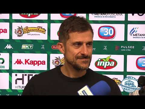 PianetaEmpoli.it | Mister Dionisi e Nosa Obaretin dopo Empoli-Frosinone 1-1