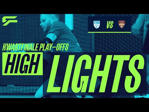 HIGHLIGHTS | ZVG/Cagemax - VNS United | Kwartfinale Play-offs KvN | Eredivisie Futsal 24/25