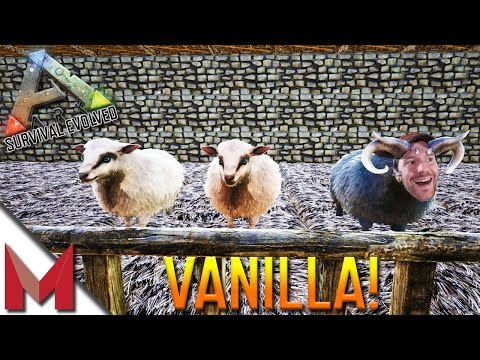 VANILLA ARK -=- OVIS LOCATION & BABY / PEN -=- ARK: SURVIVAL EVOLVED GAMEPLAY -=- S1E22