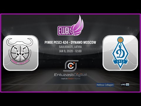 EWBL - PINKK PESCI 424 - DYNAMO MOSCOW - JANUARY 9, 2020 12:00