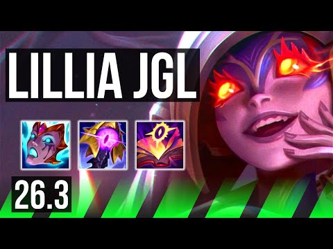 LILLIA vs EVELYNN (JGL) | Good KDA: 14/1/7 | EUNE Master | 26.3