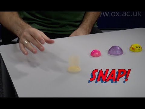 The science of jumping poppers - Part 1: Elastic snap-through