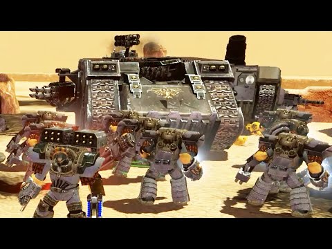 THE HORUS HERESY: Iron Warriors vs Imperial Fists! - Astartes Mod, WH40K: Dawn of War 2: Retribution