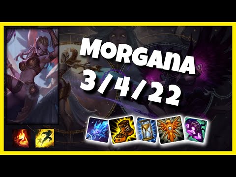 EU Challenger Morgana SUPPORT (3/4/22) vs THRESH Gameplay Replay - Patch 10.19