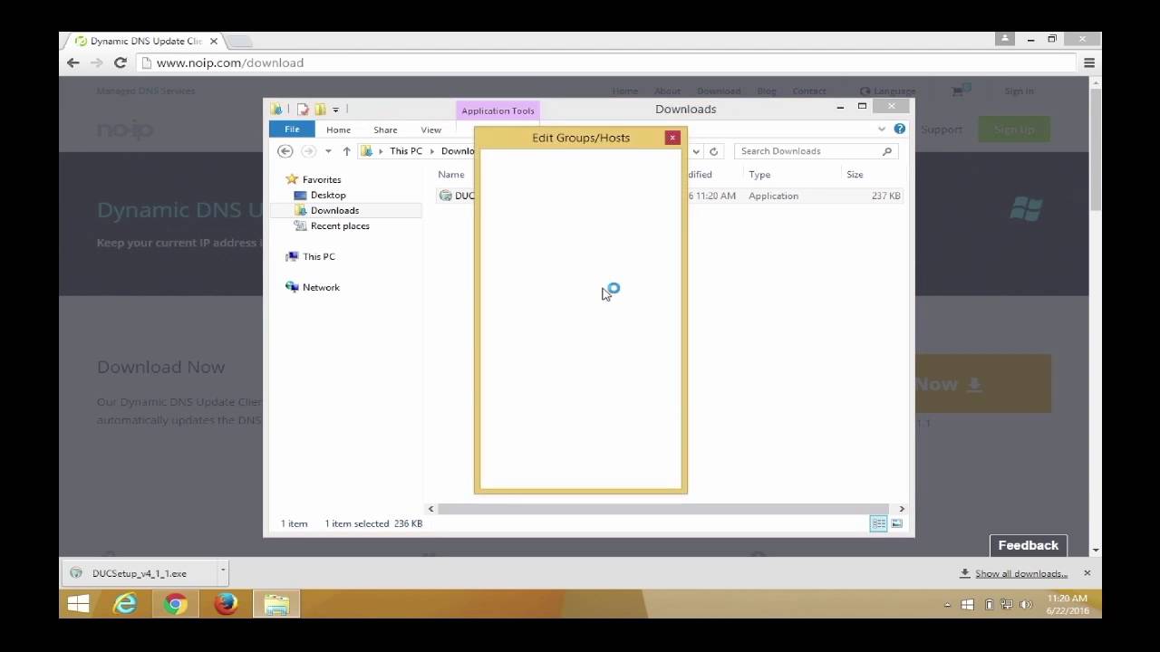 How to Download and Configure the No-IP  Dynamic Update Client for Windows