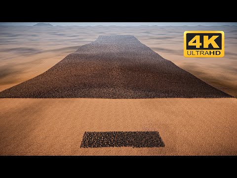 1000 MODERN SOLDIERS vs 30.000 SPARTANS | 4K - Ultimate Epic Battle Simulator 2