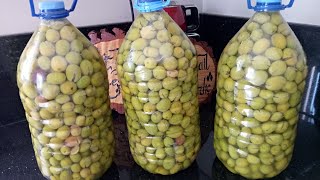 YEŞİL ZEYTİN NASIL TATLANDIRILIR - SARI ULAK ZEYTİN TATLANDIRMA