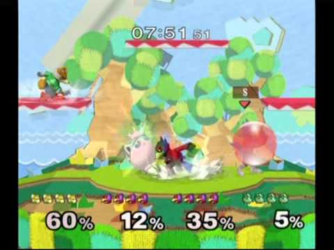 Mindtrick(Jigglypuff) UchihaJP(Fox) vs Ser(Falco) Jimmy(Falco) - Schuurfest