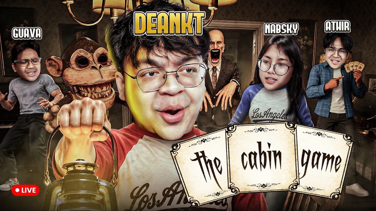 HORROR NIGHT - THE CABIN GAME !! BERMAIN KARTU DI RUMAH KOSONG ANGKER 😱😱😱