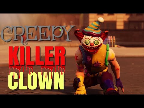 New Creepy Killer Clowns In Fortnite - creepy killer clowns in fortnite nite nite skin gameplay