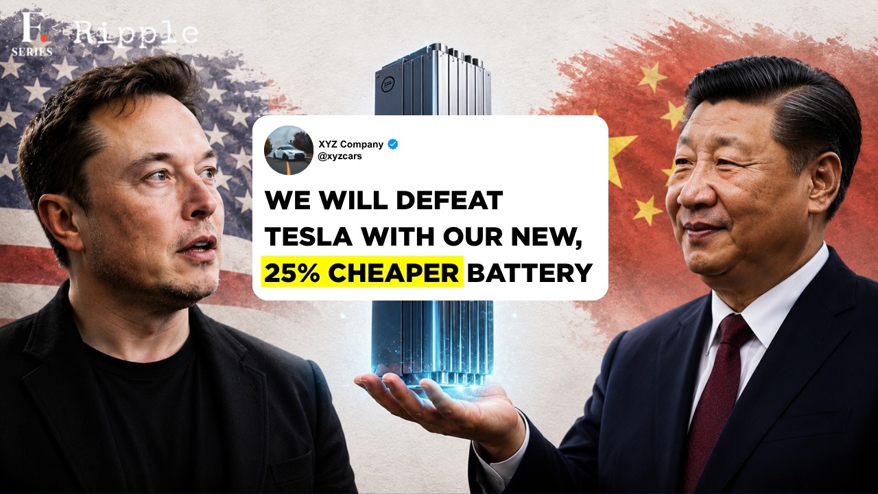 China Might Defeat Tesla With This Battery Technology | Tech Behind LFP Battery | Firstpost Ripple
