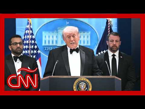 Conferencia de prensa de Trump tras disparos en la Cena de Corresponsales