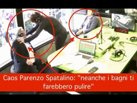 Caos Parenzo Spatalino: "neanche i bagni ti farebbero pulire" su La Zanzara da Cruciani su Radio24