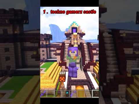 How To Download Techno gamerz Castle in Minecraft | #shorts #minecraft #minecraftshorts