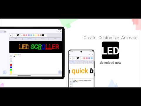 LED Banner and LED Scroller