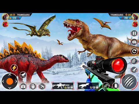 Real Dino Hunting: Gun Games - Android Gameplay