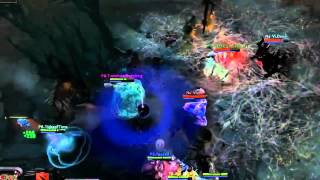 Epic fight between Na`Vi & PB @ The Defense