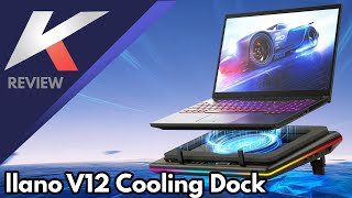 llano v12 laptop dock - Powerful but noisy