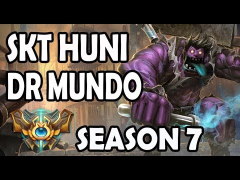 SKT T1 Huni Dr Mundo vs Trundle TOP Ranked Challenger Korea