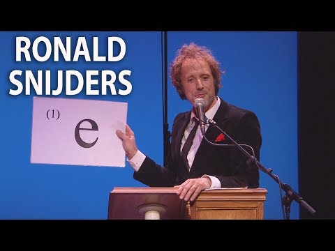 Ronald Snijders -  Welke Show - Het Alfabet