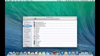 How to display Applications Folder on your MAC OS X Dock