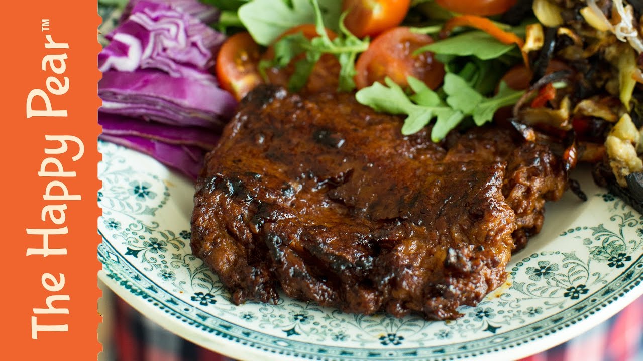 Vegan Steak | Wheat Meat | Seitan Steak | THE HAPPY PEAR