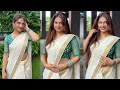 Nayanthara Chakravarthy Latest Hot Saree Images Collections Actress Hot Vertical Close Up Video