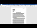 How to Change Font to Times New Roman, 12 point in Word 2016