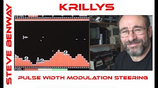 Krillys on Oric Atmos / Pulse width modulation steering on an analogue stick