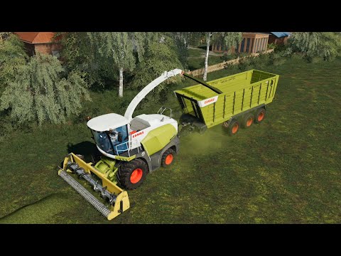 Geiselsberg #48 | Grass Silage, Clearing Land |  Farming Simulator 19 Timelapse | FS19 Timelapse