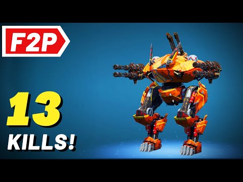 Fenrir Avenger Punishers MAX MK3 - War Robots TDM Gameplay (No Commentary)