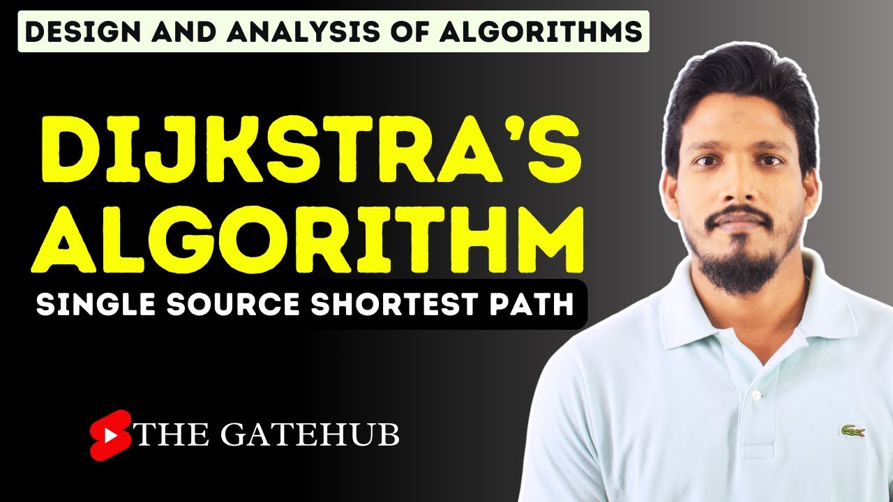 Dijkstra Algorithm || Single Source Shortest Path || Greedy Method || GATECSE || DAA