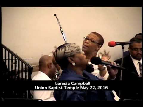 UBT-TV316:  Lecresia Campbell:  I'm in His Safety