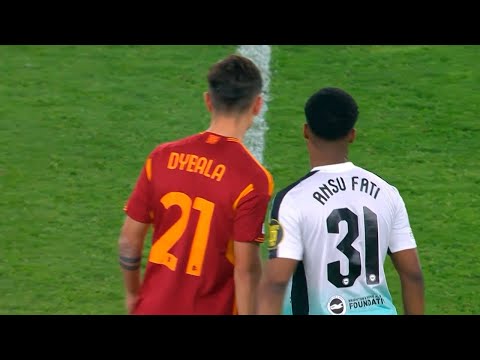 Ansu Fati vs Roma