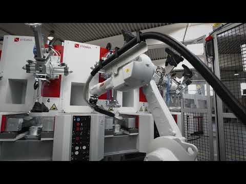 STEMMA Polyurethane direct injection machine for footwear manufacturing