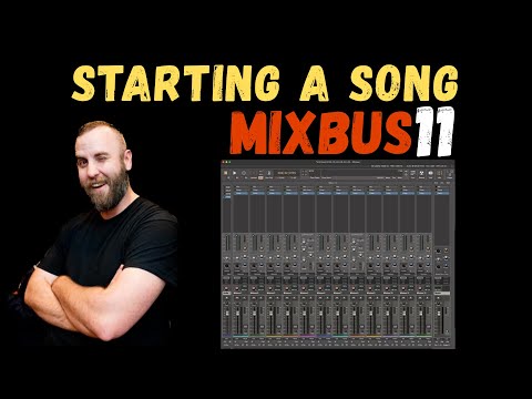 Wie ich einen Song in Mixbus 11 starte